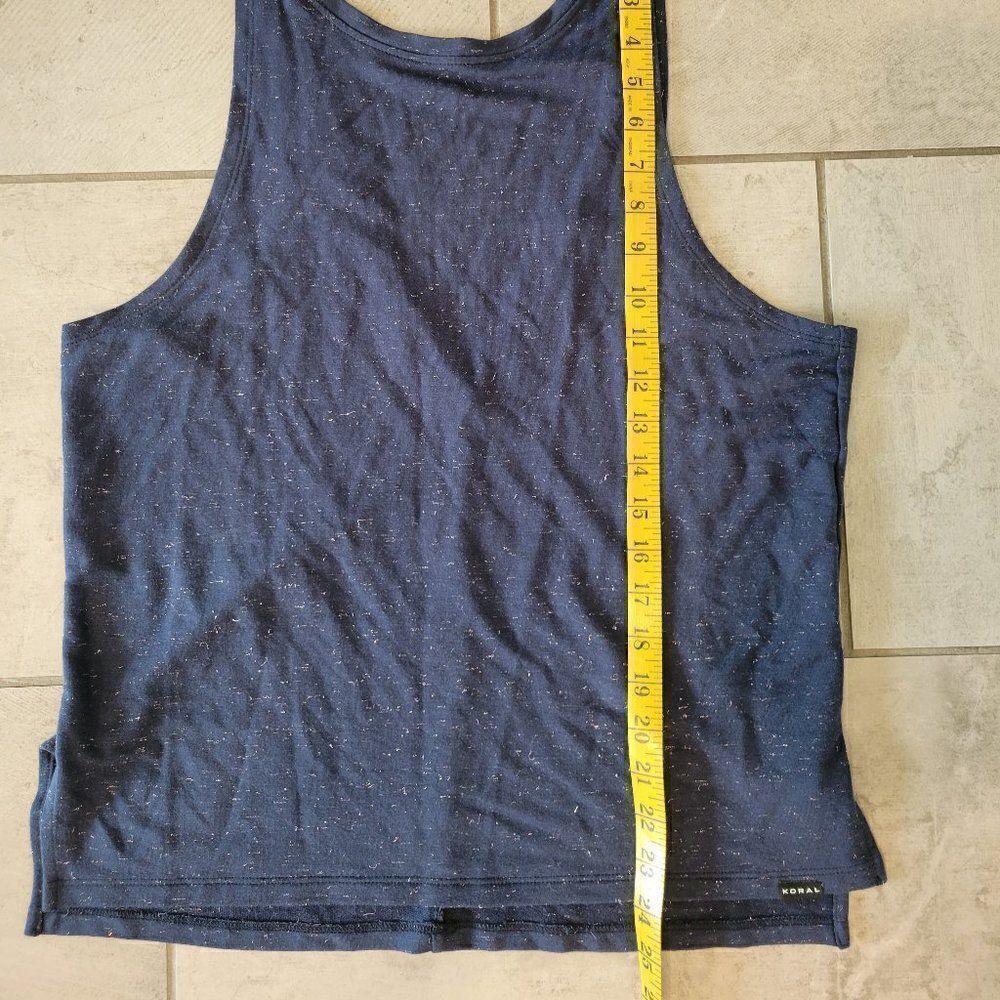 KORAL Black Tank Top size M - Picture 5 of 6